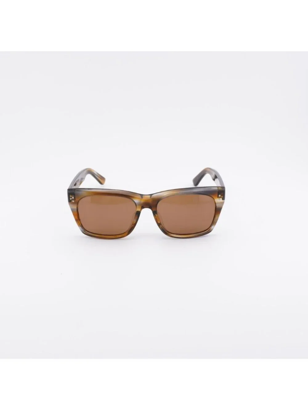Celine CL40060F 55J Sunglasses Havana Square Frame, Roviex Lenses
